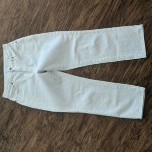 Loft Curvy High Waist Straight Crop